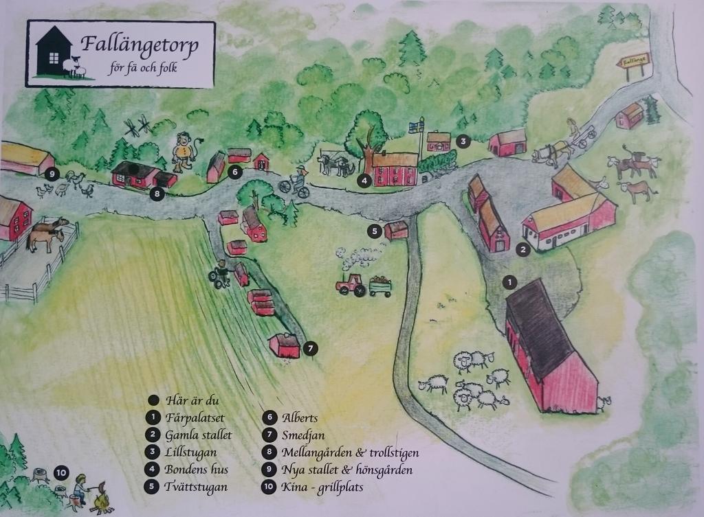 Mellangarden Hostel Vasterbykil Bagian luar foto